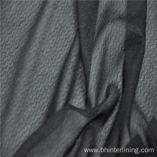 PA coating weft stretch knitted fusible woven interlining